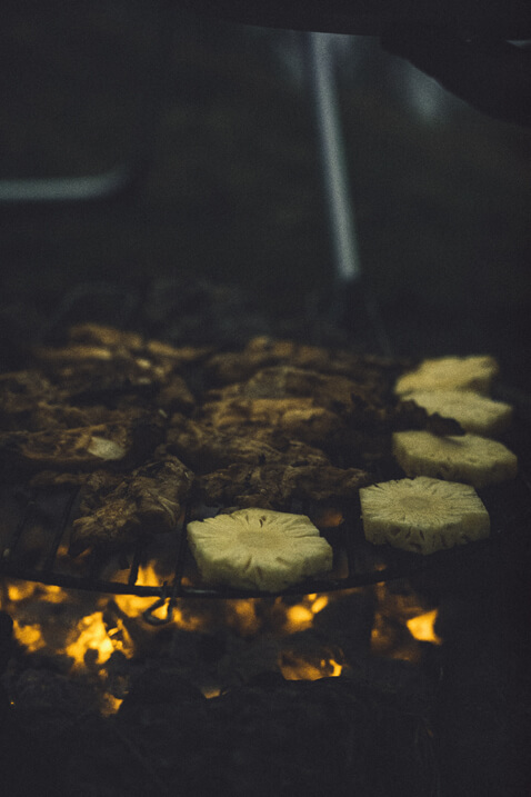 barbecue ananas