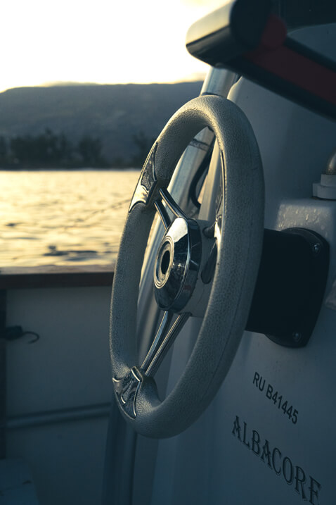 volant bateau