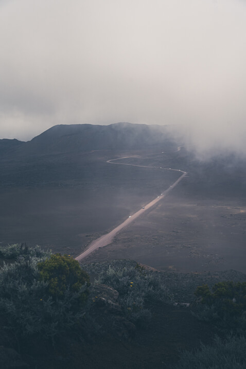 route volcanique