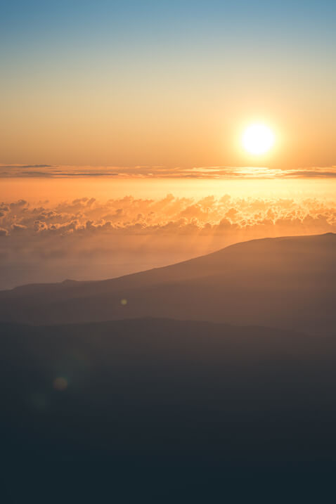 sunrise nuage