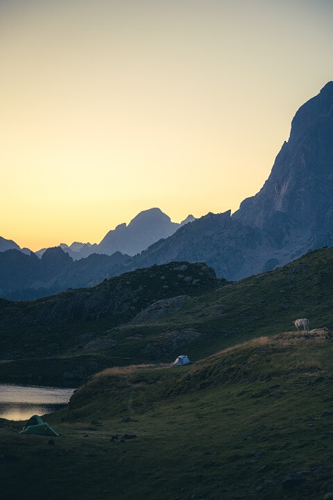 bivouac lever soleil
