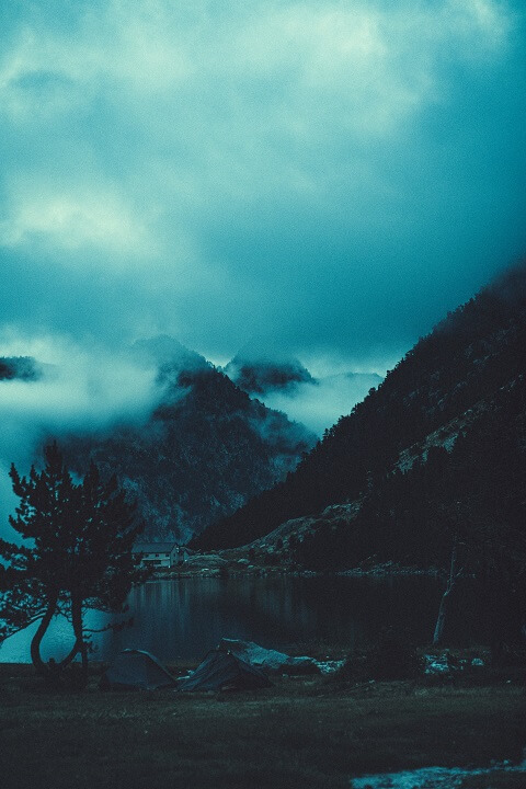 vue lac gris