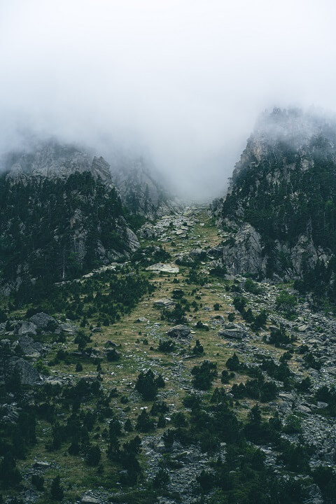 vue sur une montee