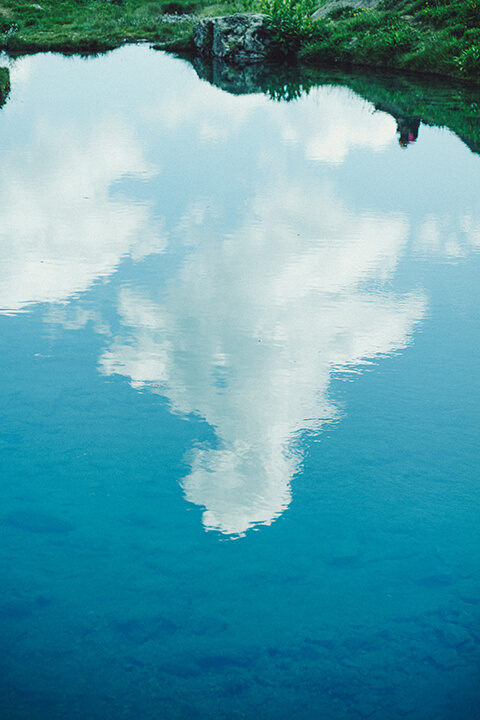 reflet nuage
