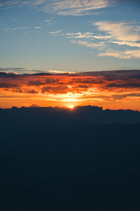 derniere lueur du soleil