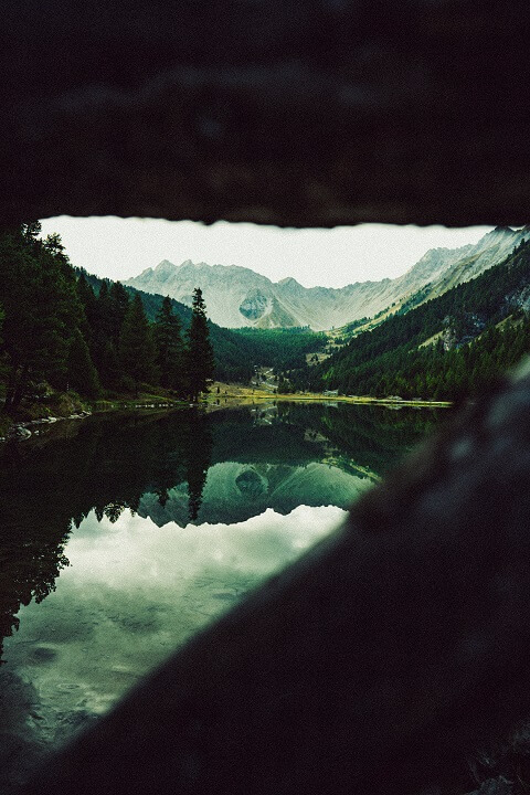 sur le pont du lac