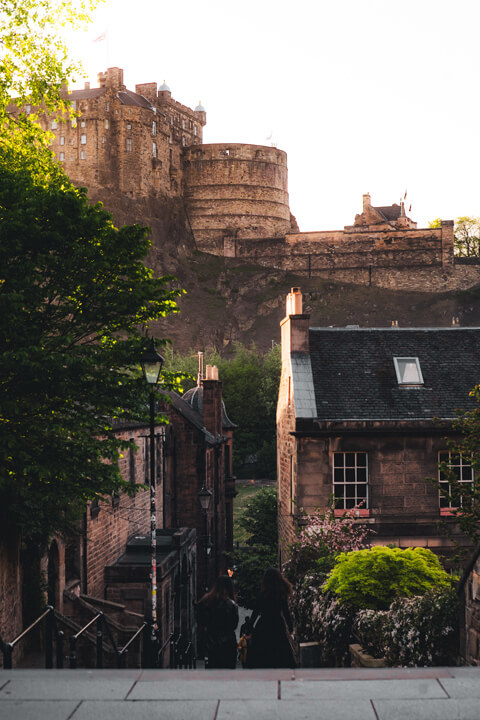 vue sur chateau