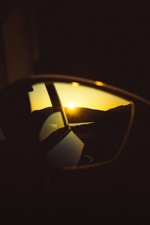 sunset sur retro