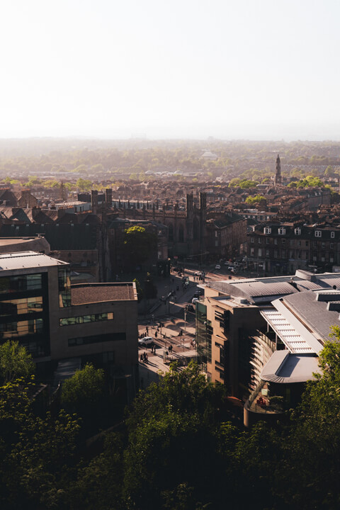 vue sur la ville