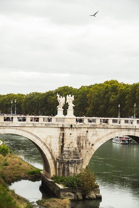 statue ange pont