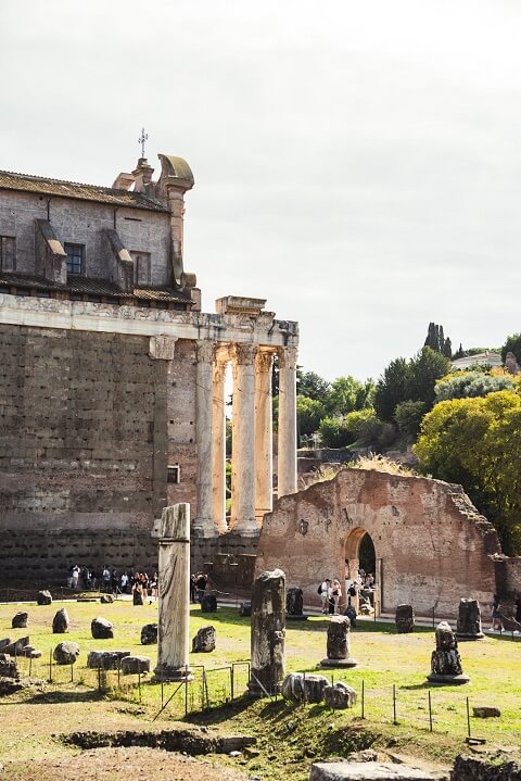 colonnes romaines