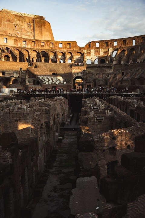 interieur colisee arene