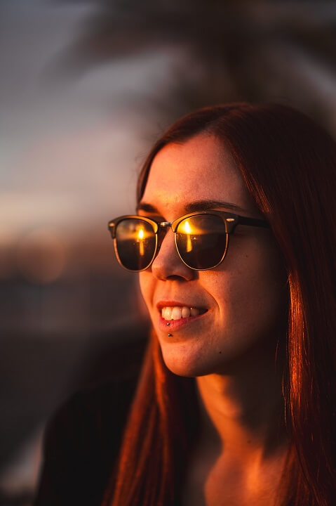 lunette reflet sunset 3