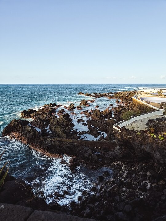 plage puerto de la cruz
