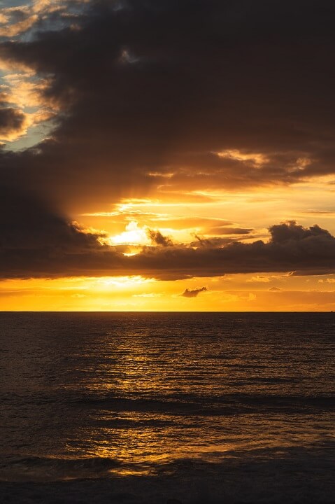 coucher soleil magnifique adeje