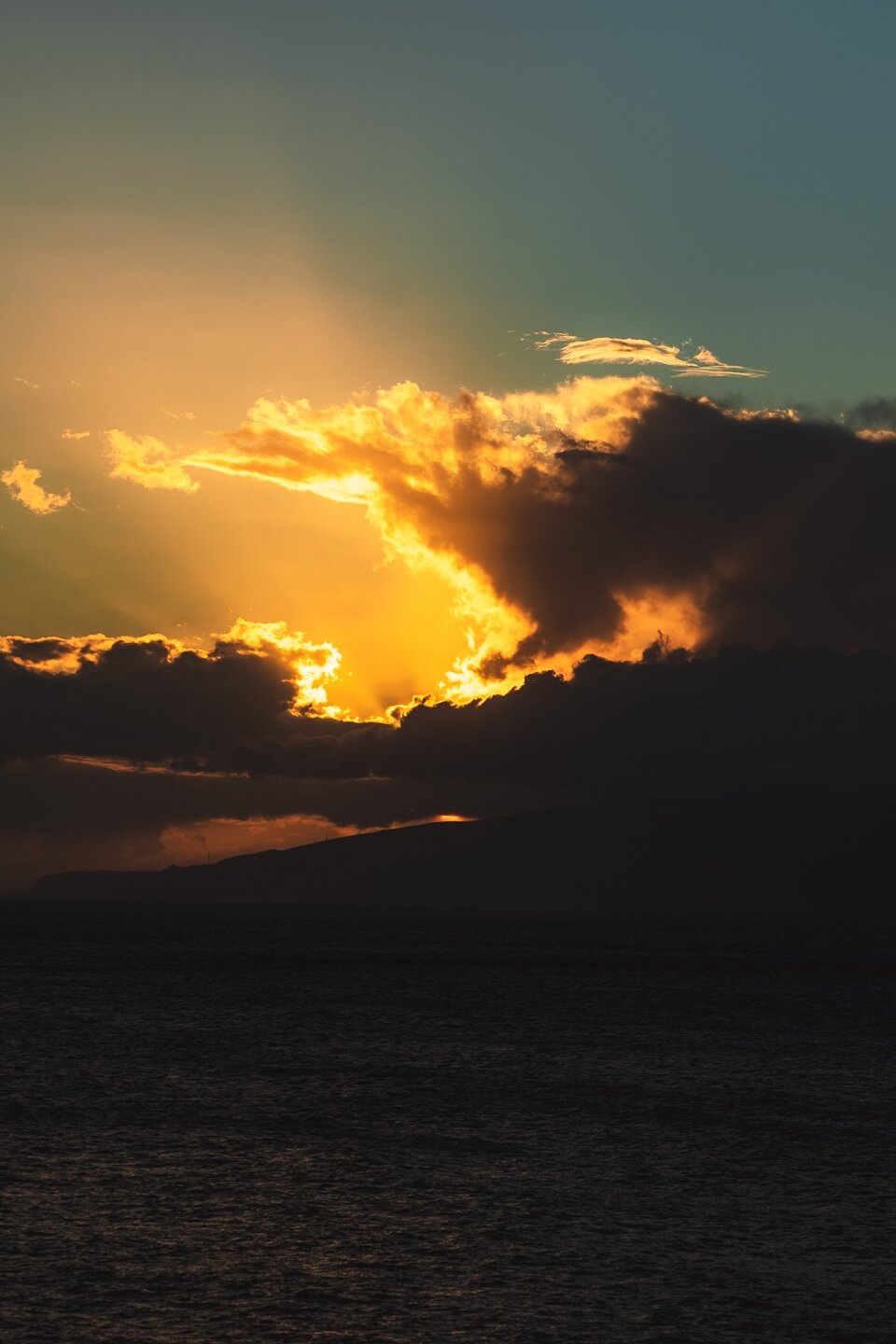 coucher soleil playa arena
